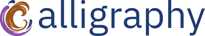 Calligraphy logo design