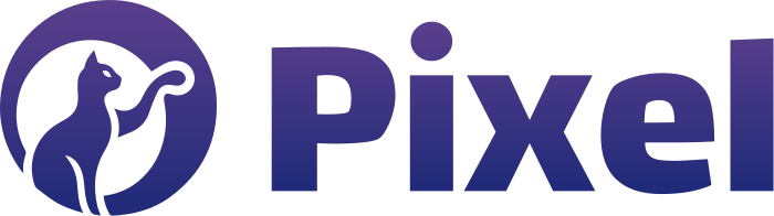 Pixel logo design