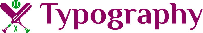 Typography logo design