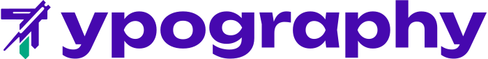 Typography logo design