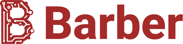 Barber logo design