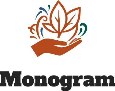 Monogram logo design