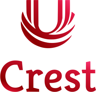 Crest logo design