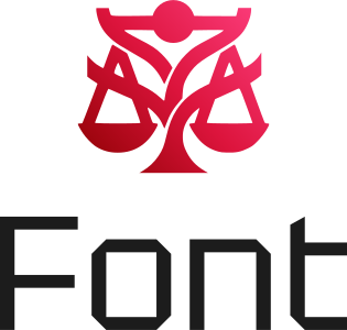 Font logo design