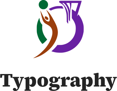 Typography logo design