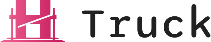 Truck logo design