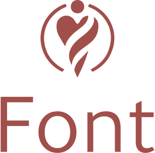 Font logo design