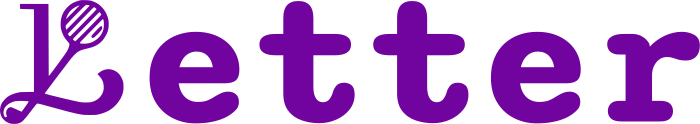 Letter logo design