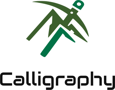 Calligraphy logo design
