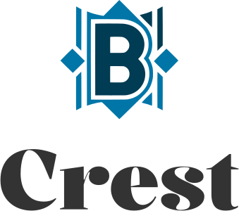 Crest logo design