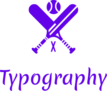 Typography logo design