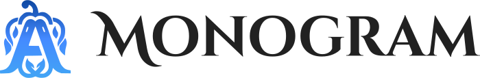 Monogram logo design