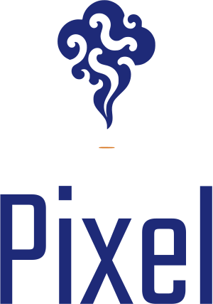 Pixel logo design