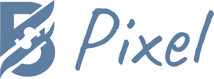 Pixel logo design