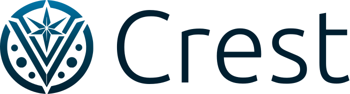 Crest logo design