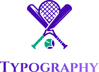 Typography logo design