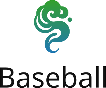 Baseball logo design