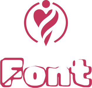 Font logo design