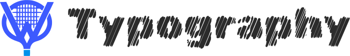 Typography logo design