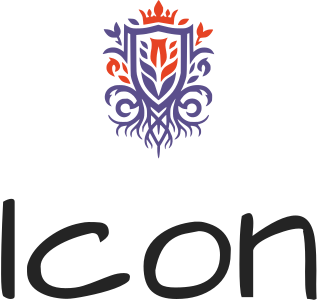 Icon logo design