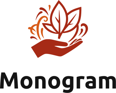 Monogram logo design