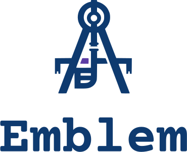 Emblem logo design
