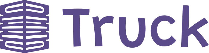 Truck logo design