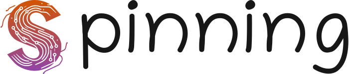 Spinning logo design