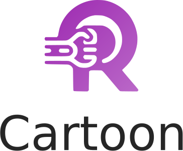 Cartoon logo design