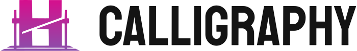 Calligraphy logo design
