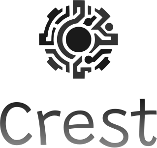 Crest logo design