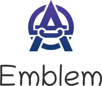 Emblem logo design