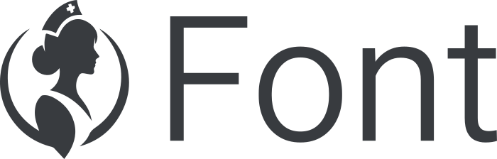 Font logo design