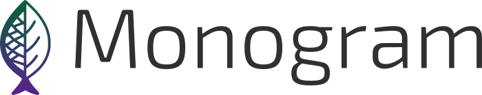 Monogram logo design