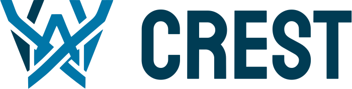 Crest logo design