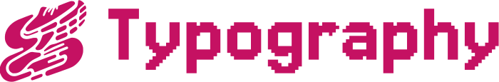 Typography logo design