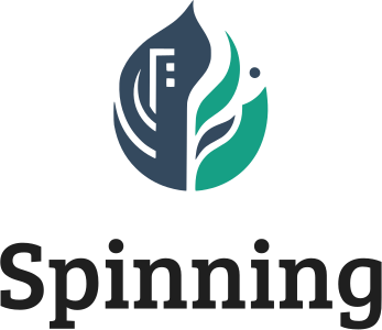 Spinning logo design