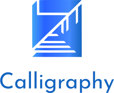 Calligraphy logo design