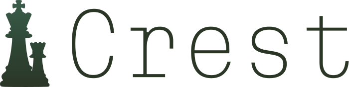 Crest logo design