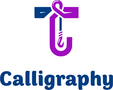 Calligraphy logo design