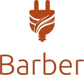Barber logo design