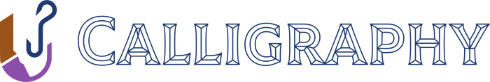 Calligraphy logo design
