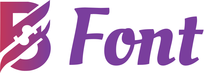 Font logo design