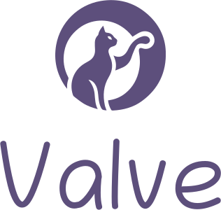 Valve logo design