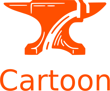 Cartoon logo design