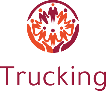 Trucking logo design