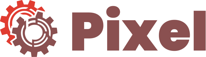 Pixel logo design