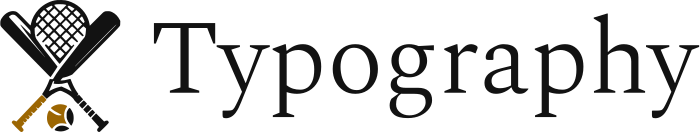 Typography logo design