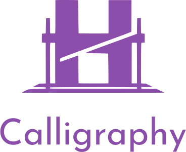 Calligraphy logo design
