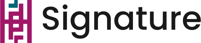 Signature logo design